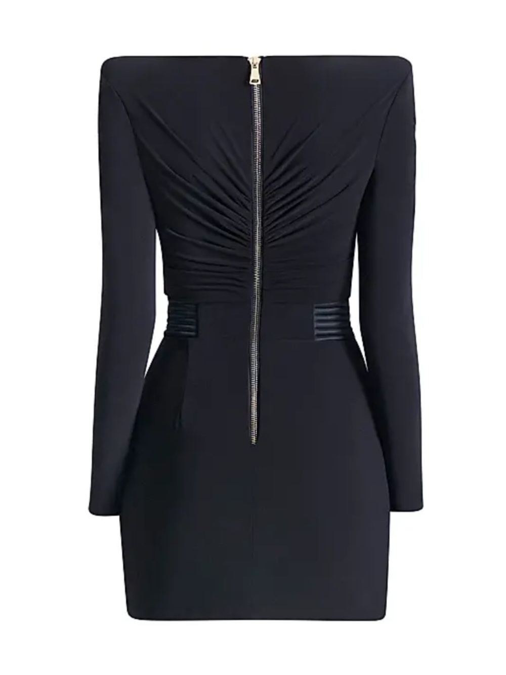 Zhivago Women's The Bloom Gathered Jersey Gown Black 6 NWT - Picture 4 of 11
